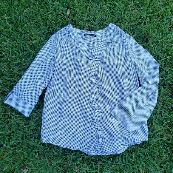 Zac & Rachel blouse, S, Sun & Star pattern. - Picture 1 of 9